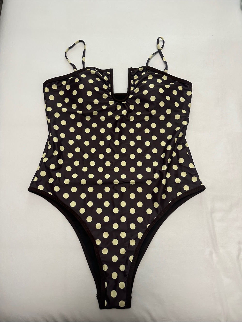 Polka Dot One-Piece Swimsuit